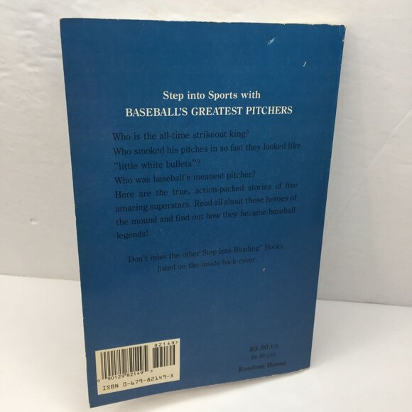Vintage Kid Step Into Reading Grades 2-4 Sports Book Baseballs Greatest Pitchers - Picture 8 of 8